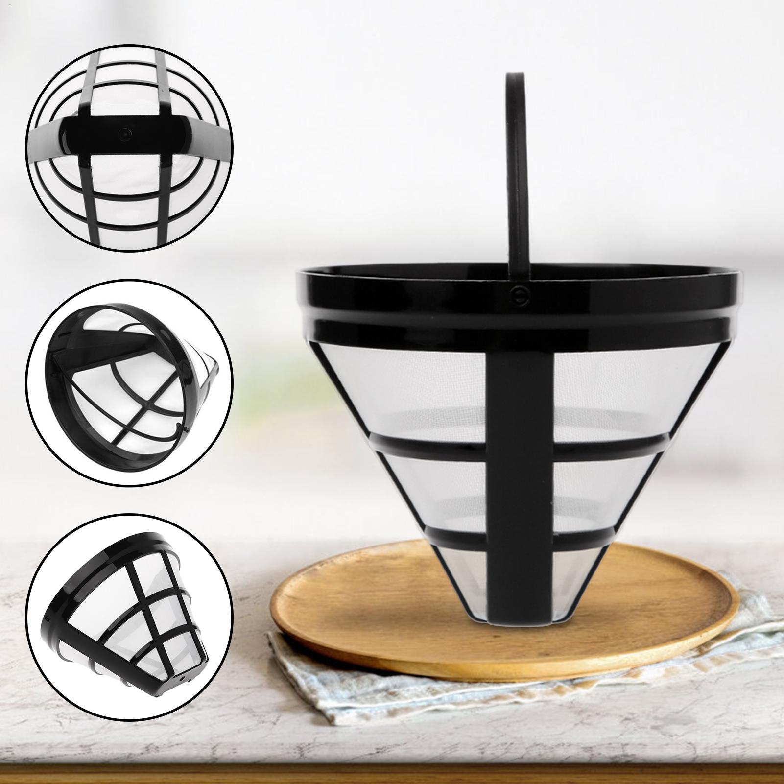 Kitchen Gadgets Dropshipping - 交換用コーヒーフィルター 再利用可能なキッチンガジェット コーヒーメーカー ストレーナー メッシュブリューワーツール コーヒーメーカーアクセサリー