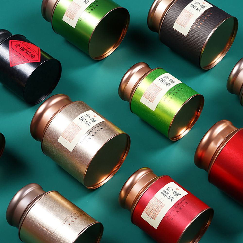 Kitchen Gadgets Gifts - 丸型密閉キッチンガジェット、紅茶、コーヒー、ホームパーティー、キャンディ、茶葉缶、ギフトボックス、茶葉箱、保存瓶