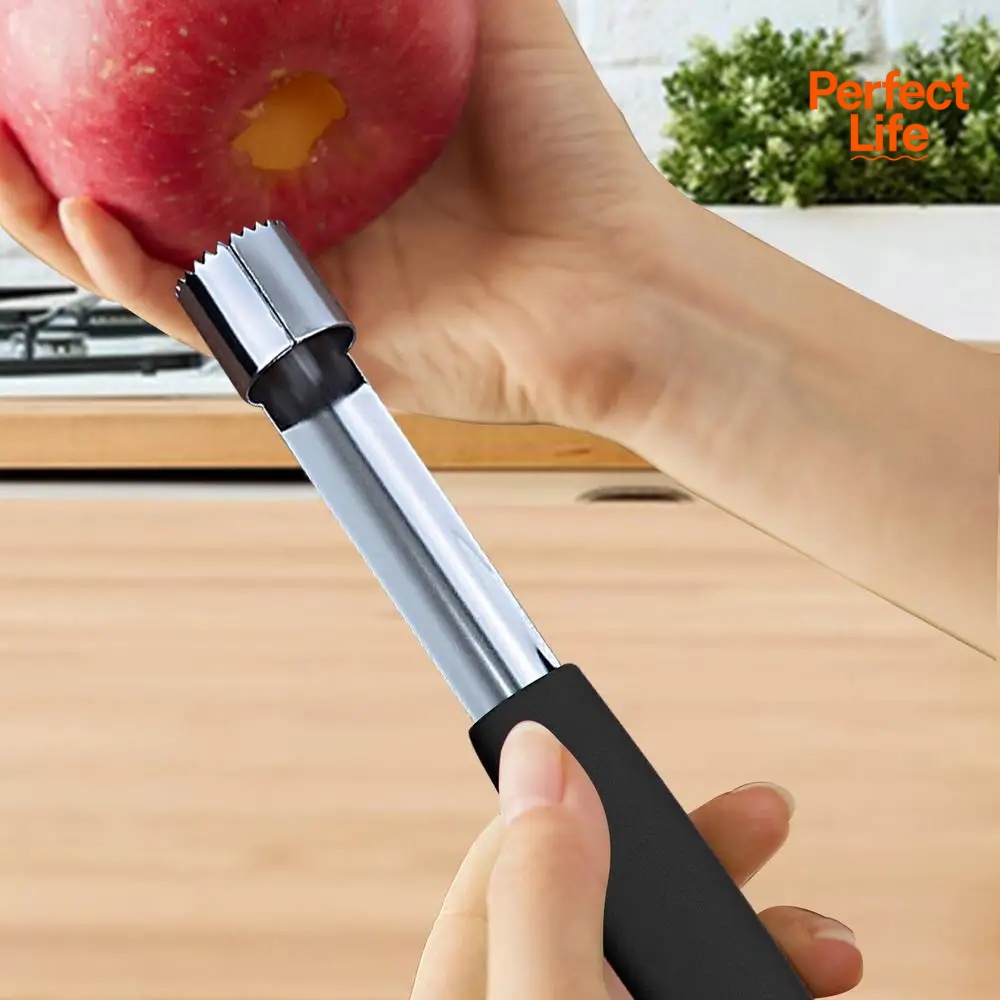 Apple Corer Slicer - リンゴの芯抜き機 ピッター ペアベル ツイスト フルーツ ストーナー
