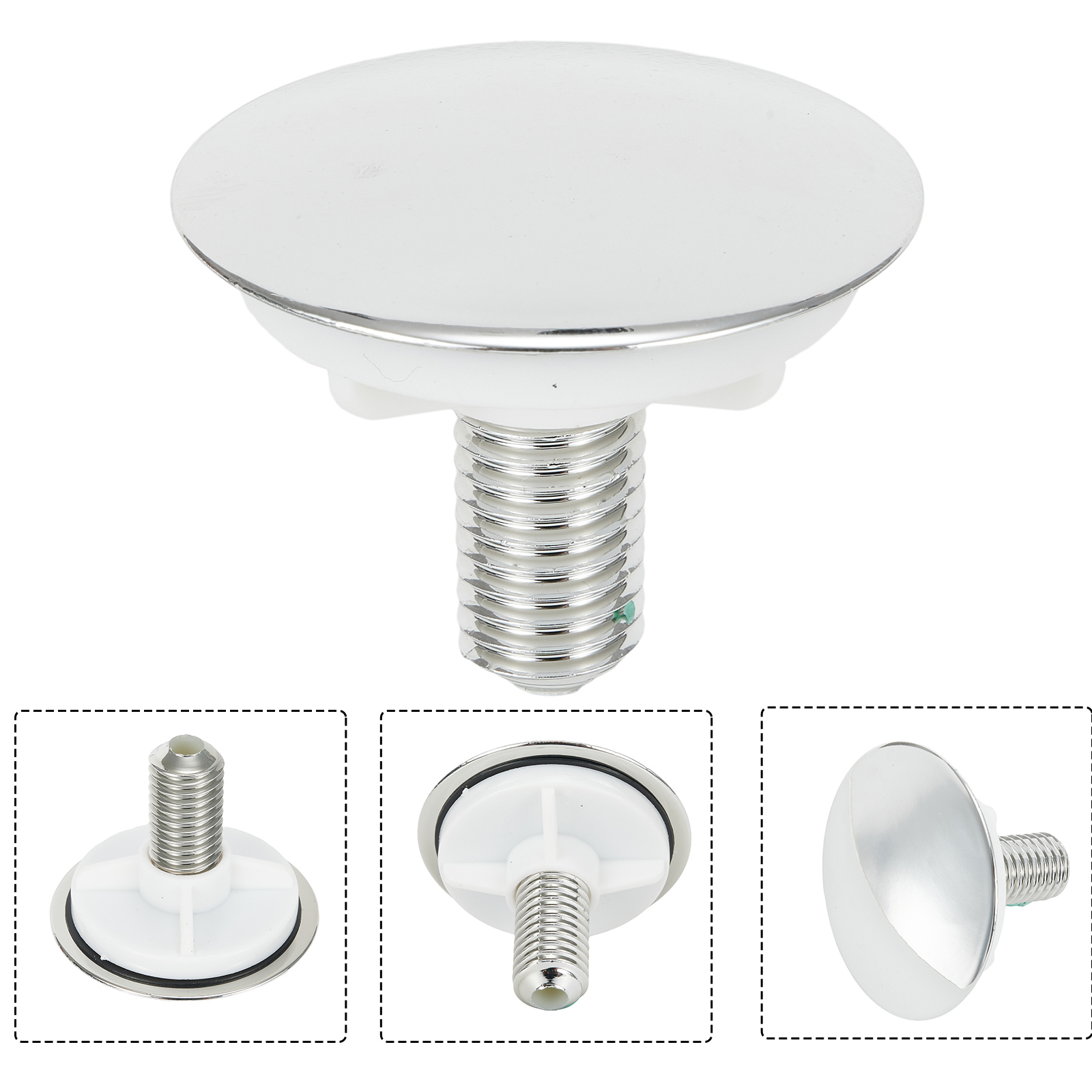 Kitchen Gadgets Gifts - キッチンシンクのタップ穴カバーステンレス鋼洗面器穴シールプラグ漏れ防止洗面器ランドリー ABS プラスチック 49 ミリメートルアクセサリー