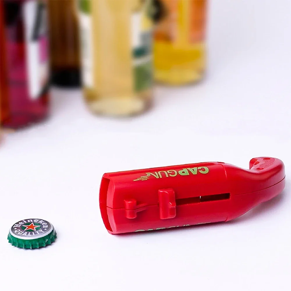 磁気キャッチャー付き楽しいキャップガンボトルオープナー、ノベ - Kitchen Gadgets Novelty のレビューと価格
