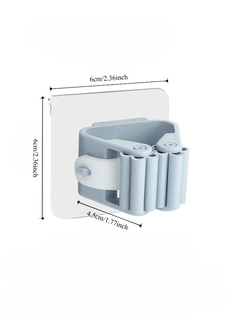 5個入り 穴あけ不要 壁掛けモップフックホルダー、浴室とキッ - Kitchen Gadgets Rack のレビューと価格