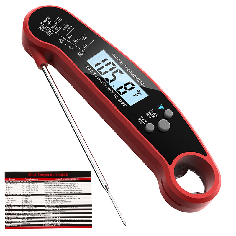 デジタル肉用温度計 高精度インスタント読み取り食品温度計 バ - Instant Read Thermometer のレビューと価格