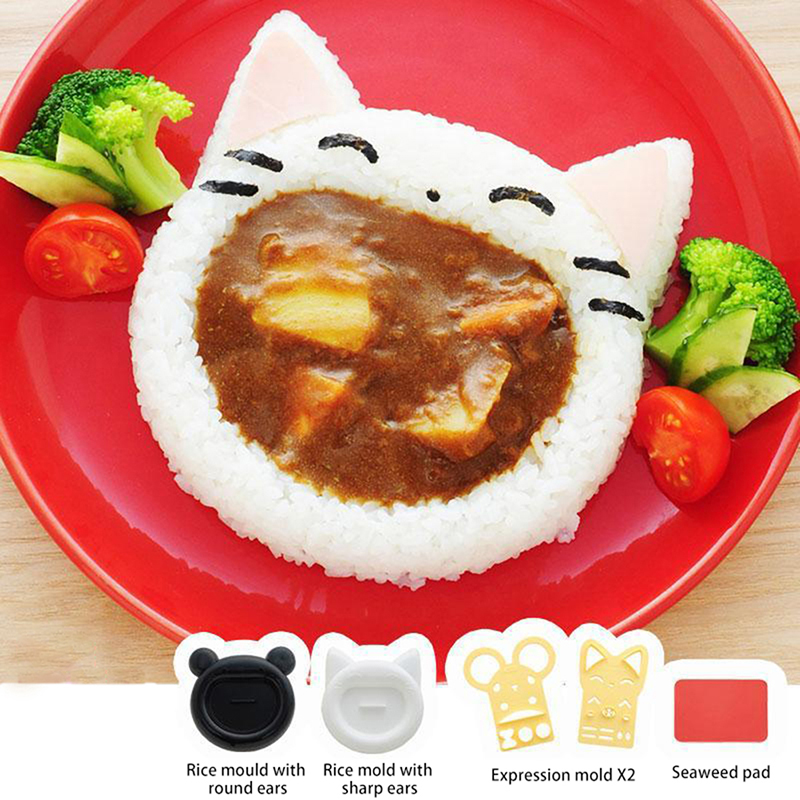 かわいい漫画の寿司型装飾カッター、bentomaker、サン - Kitchen Gadgets Ninja のレビューと価格