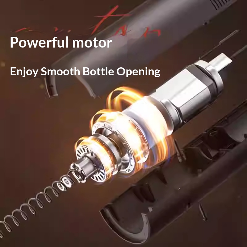 電動ワインボトルオープナー 充電式自動コルク抜き ワンクリッ - Kitchen Gadgets Gifts のレビューと価格