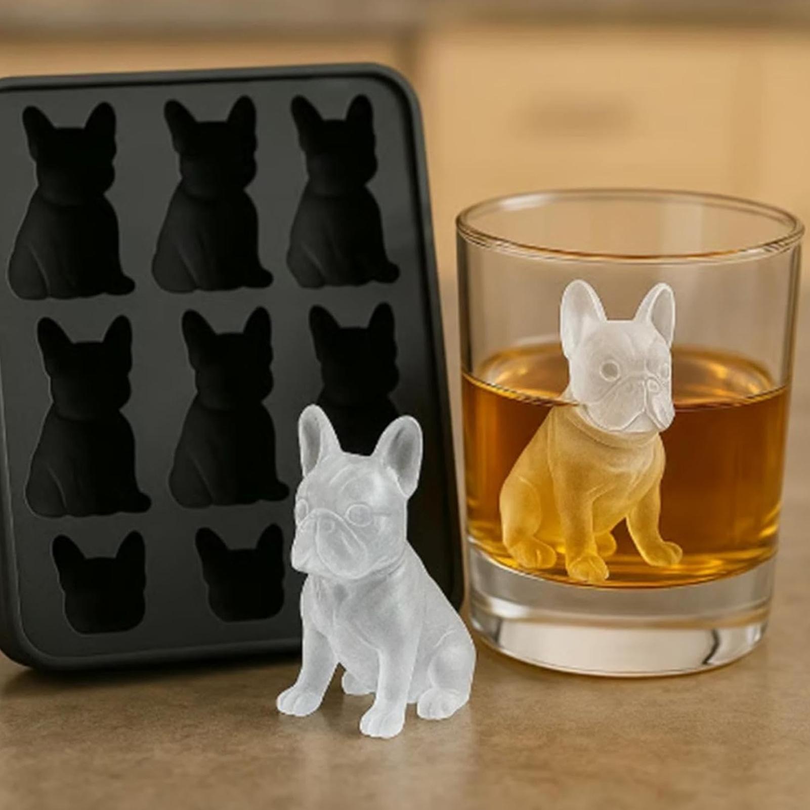 アイスモールドシリコーンノベルティフレンチブルドッグアイスモ - Kitchen Gadgets Novelty のレビューと価格