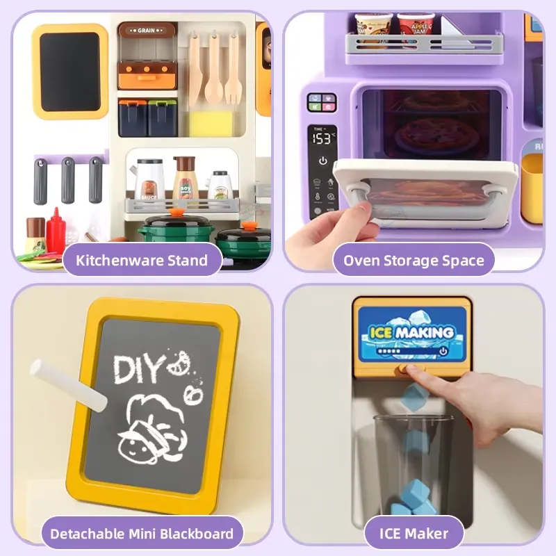 90cm大型ごっこ遊びキッチンセット（ライト、サウンド、シン - Kitchen Gadgets Website のレビューと価格