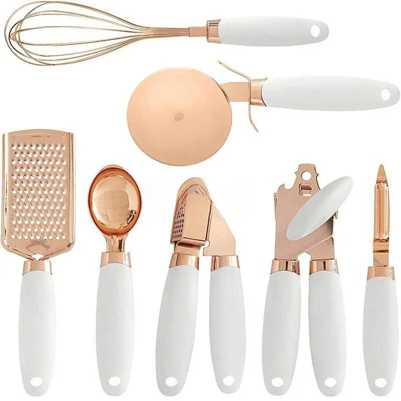 小物ツールアクセサリーガジェットガーリックプレスグレーターキ - Kitchen Gadgets Gold のレビューと価格