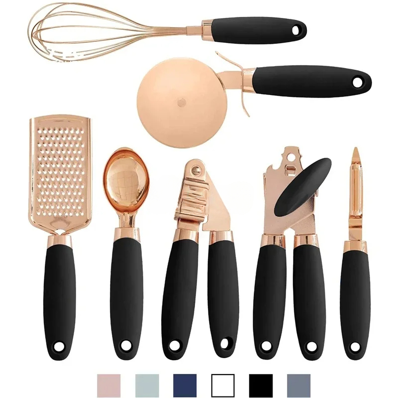 小物ツールアクセサリーガジェットガーリックプレスグレーターキ - Kitchen Gadgets Gold のレビューと価格