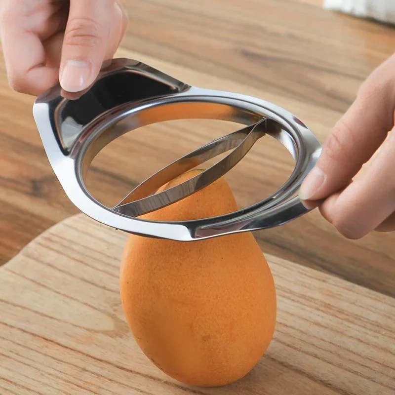ステンレス鋼マンゴーカッター、アップルスライサー、野菜ナイフ - Apple Corer Slicer のレビューと価格