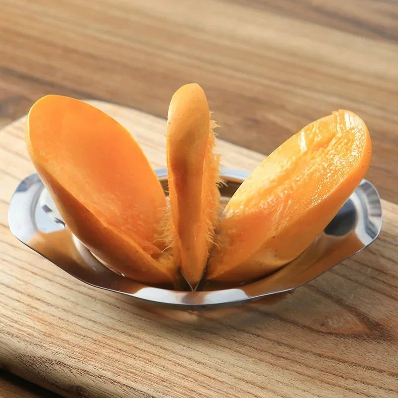 ステンレス鋼マンゴーカッター、アップルスライサー、野菜ナイフ - Apple Corer Slicer のレビューと価格