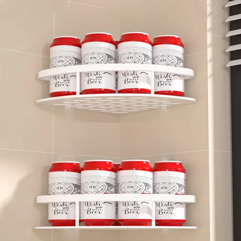 2 個のバスルーム棚キッチン収納オーガナイザーアルミ合金シャ - Kitchen Gadgets Rack のレビューと価格