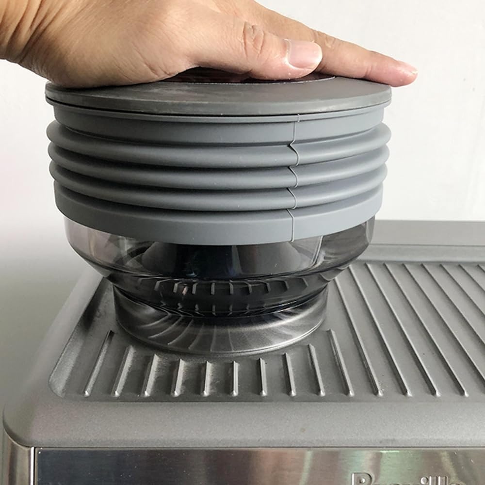 シリコンベローズとシングルドーズホッパー（Breville  - Breville Espresso Bes870 のレビューと価格