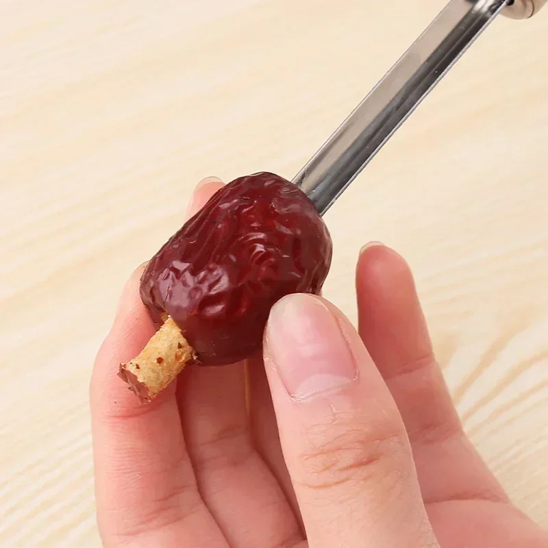 1 個アップルコアリムーバーステンレス鋼梨フルーツ野菜ツール - Apple Corer Slicer のレビューと価格