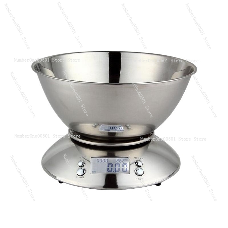 デジタルキッチンスケール ステンレス製食品スケール ボウルと - Digital Kitchen Scale のレビューと価格