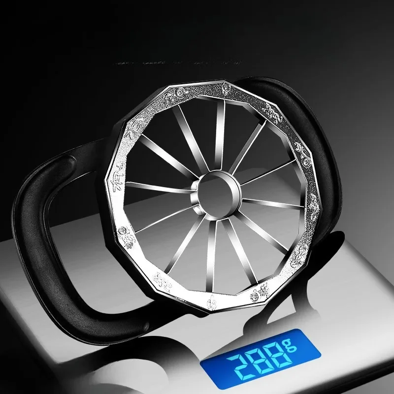 ステンレス鋼製フルーツカッティングナイフ、8/12枚刃アップ - Apple Corer Slicer のレビューと価格