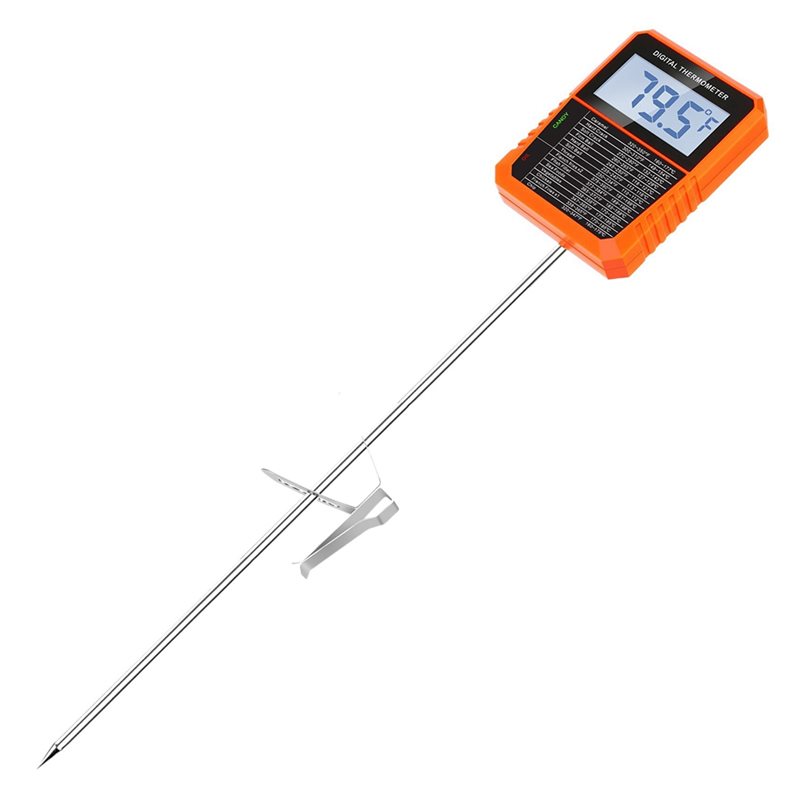 Y42A-TP510 デジタル温度計 防水 ポットクリップ付 - Instant Read Thermometer のレビューと価格