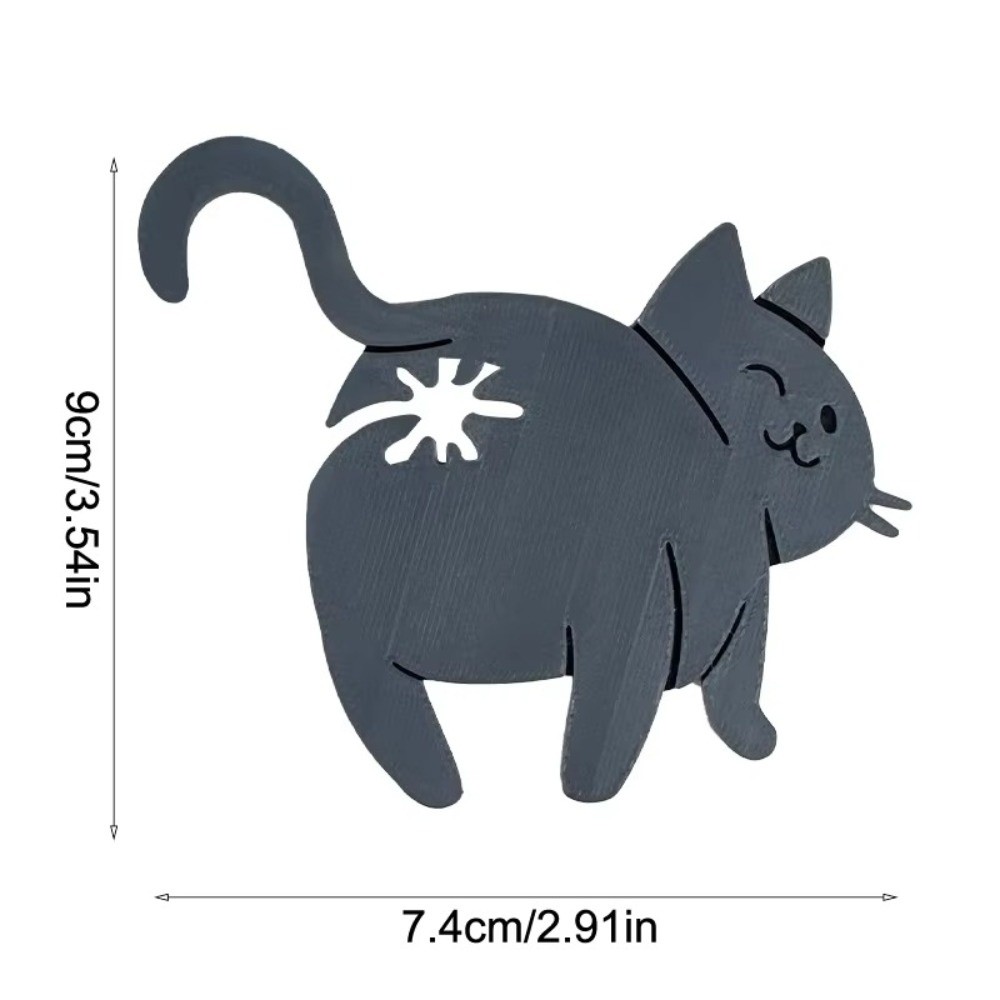 可愛い3Dプリントパン袋クリップ猫のお尻キッチンガジェットス - Kitchen Gadgets Novelty のレビューと価格