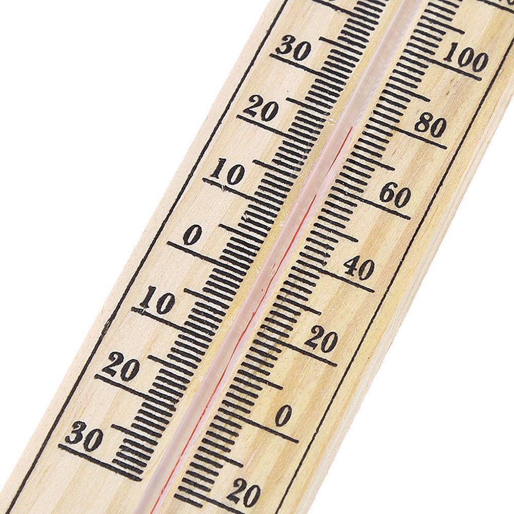 壁掛け式室内ガレージ木製ルーム壁掛け式ログゲーター温度計直読 - Instant Read Thermometer のレビューと価格