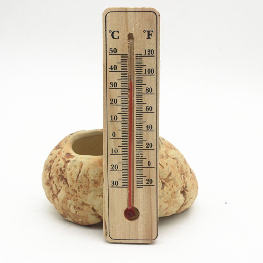 壁掛け式室内ガレージ木製ルーム壁掛け式ログゲーター温度計直読 - Instant Read Thermometer のレビューと価格