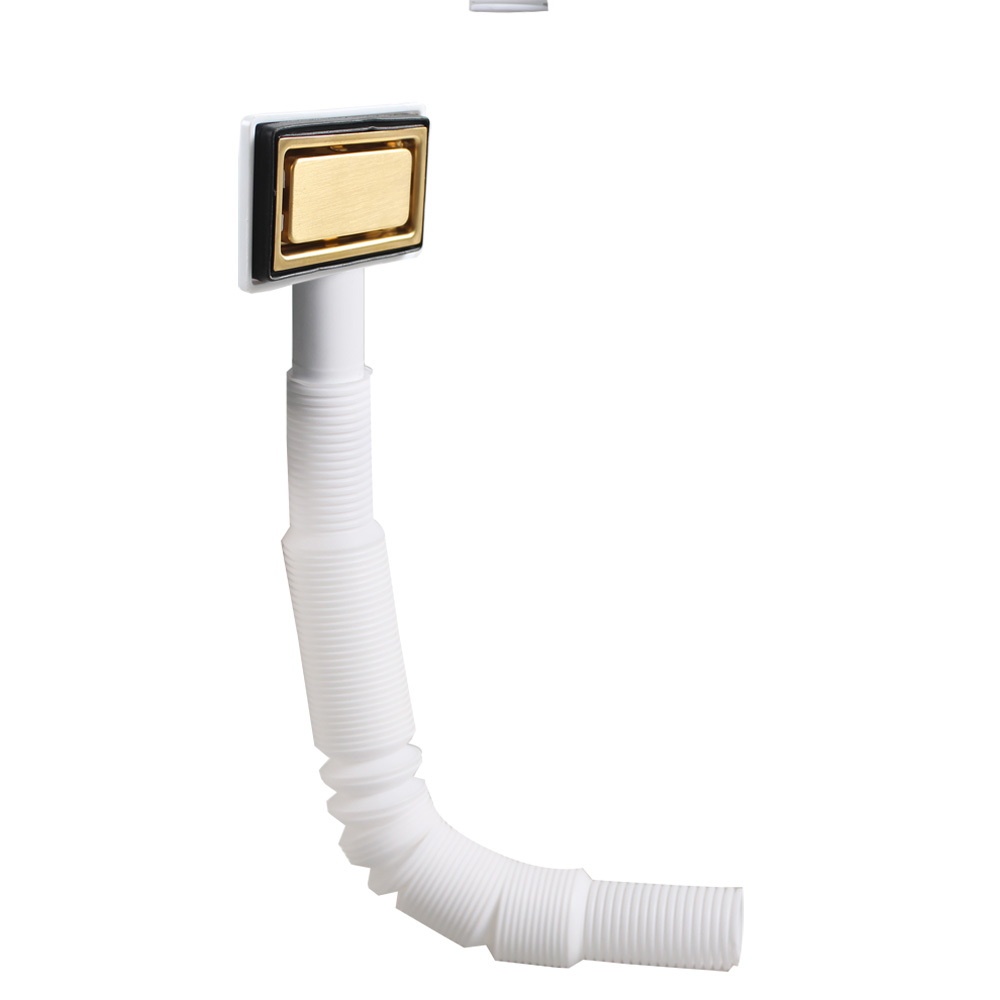 Talea-キッチンシンク用スクエアオーバーフローラルヘッド - Kitchen Gadgets Gold のレビューと価格