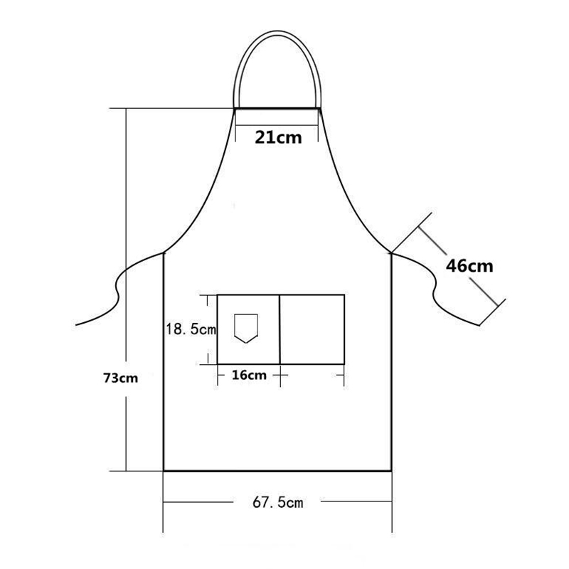 ファッションキッチン調節可能なエプロン女性男性シェフ用ワーク - Kitchen Gadgets Trending のレビューと価格