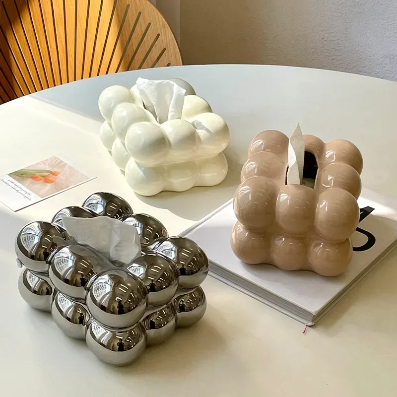 ライトラグジュアリーティッシュボックス セラミック製ティッシ - Kitchen Gadgets Luxury のレビューと価格