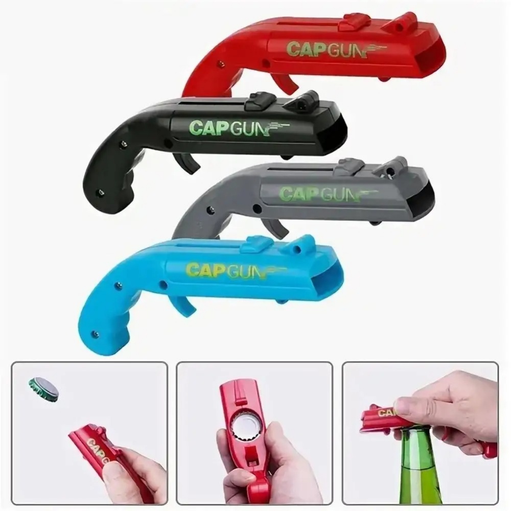 携帯型クリエイティブキャップガン、フライングキャップランチャ - Kitchen Gadgets Novelty のレビューと価格
