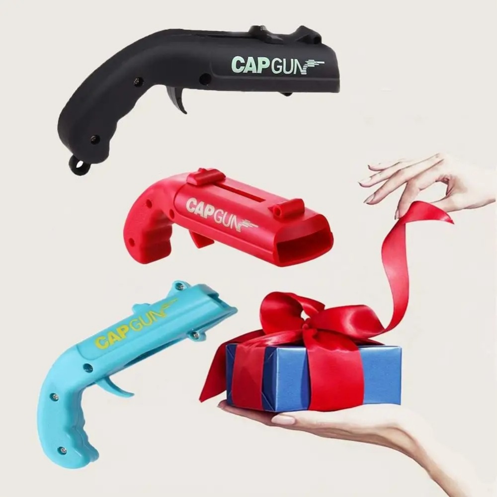 携帯型クリエイティブキャップガン、フライングキャップランチャ - Kitchen Gadgets Novelty のレビューと価格