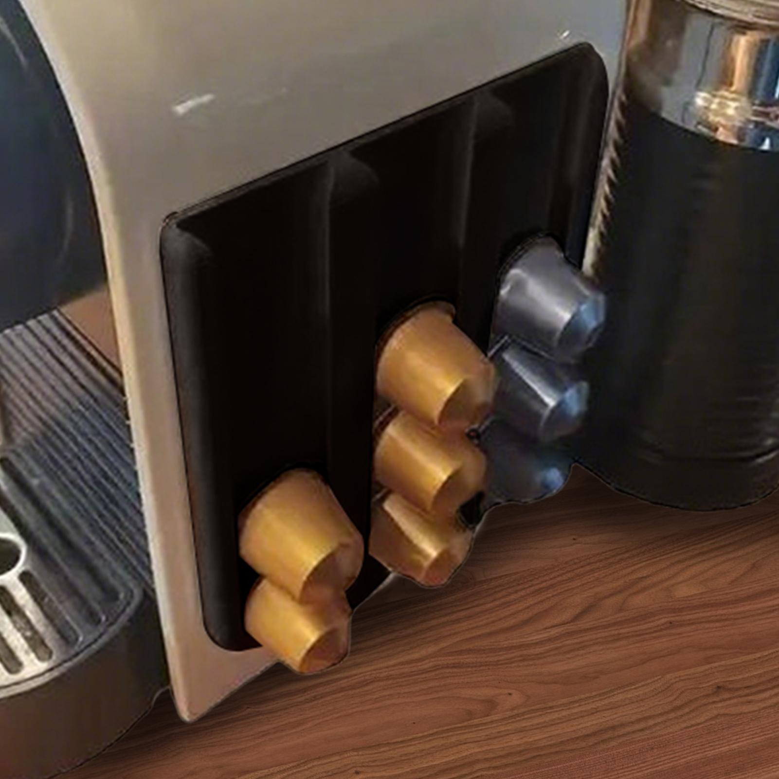 コーヒーポッド収納壁掛けコーヒーポッド収納ラック省スペースシ - Kitchen Gadgets Rack のレビューと価格