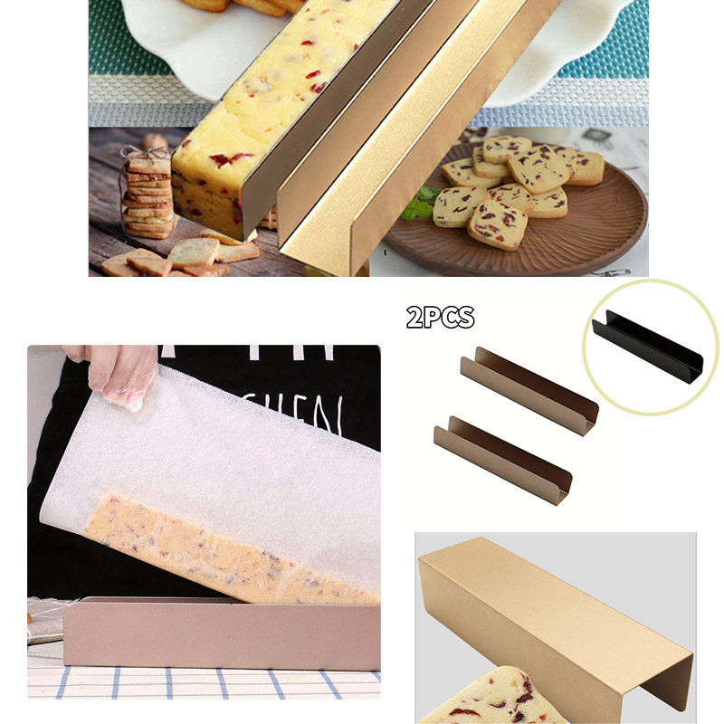 U 字型ノンスティックビスケット型長方形パン DIY クラン - Kitchen Gadgets Ninja のレビューと価格