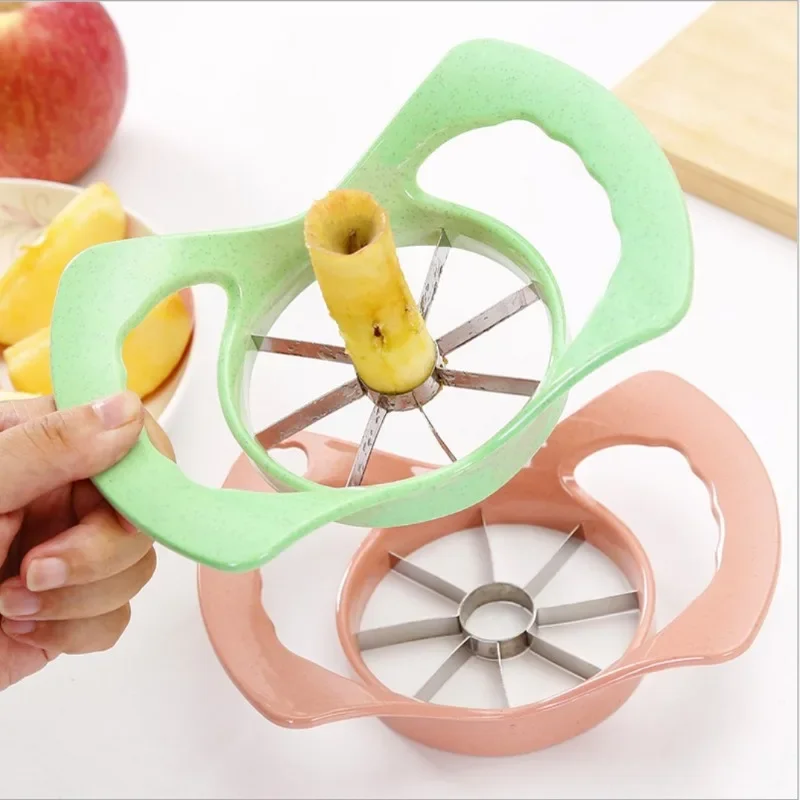 ステンレス鋼のフルーツカッティングスプリッター,多機能スプリ - Apple Corer Slicer のレビューと価格