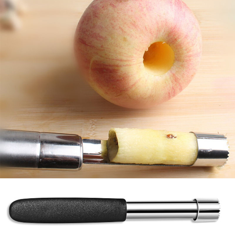 新しいアップルコアラー ステンレス製 梨・果物・野菜用ツール - Apple Corer Slicer のレビューと価格