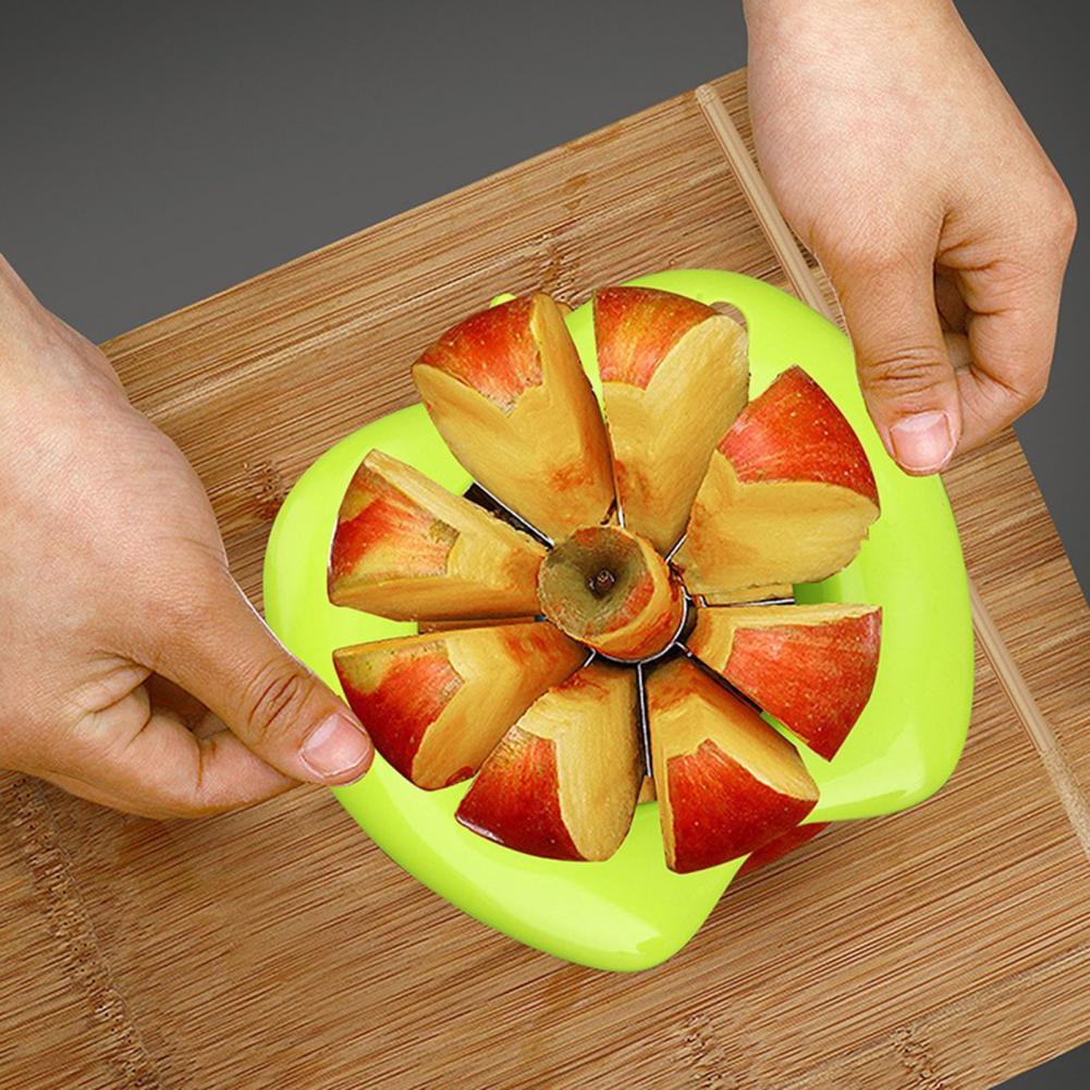 アップルコアラースライサー、ステンレス鋼刃付き、8分割フルー - Apple Corer Slicer のレビューと価格