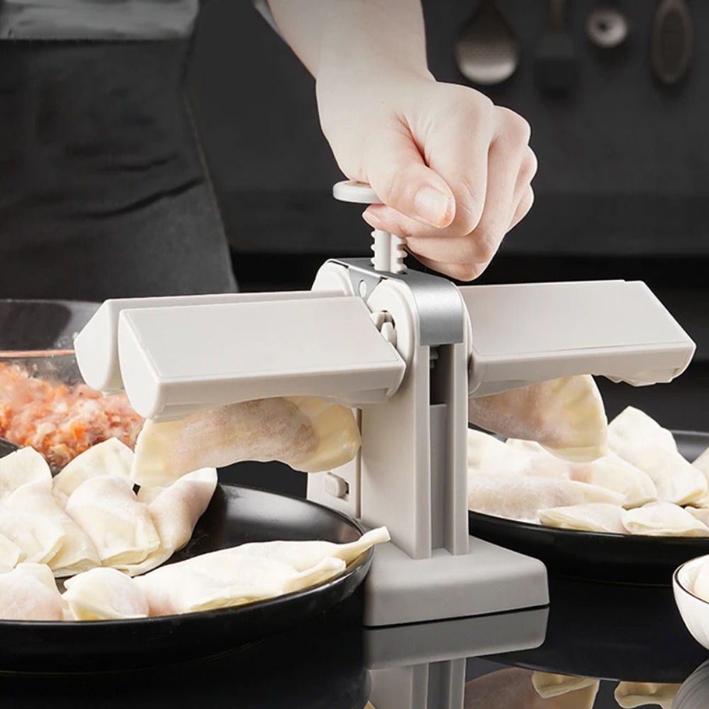 自動餃子製造機、お手入れ簡単、ダブルヘッドプレス型、パイ・ワ - Kitchen Gadgets Ninja のレビューと価格