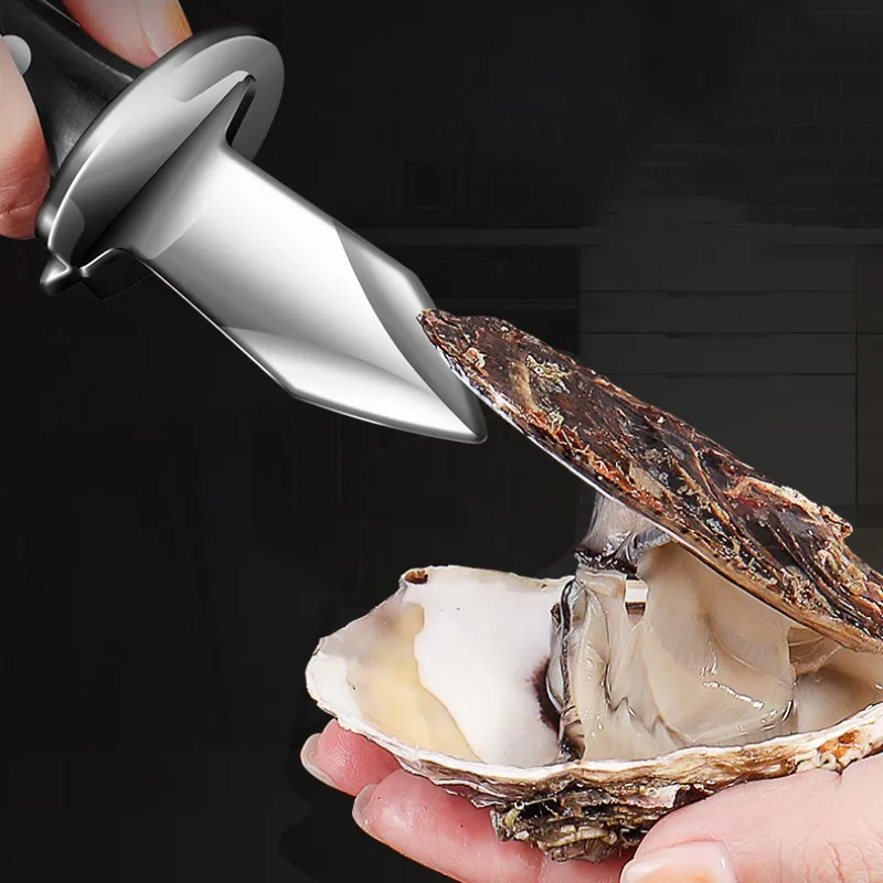 ドイツスタイル黒色木製ステンレス鋼オイスターナイフキッチンツ - Kitchen Gadgets Luxury のレビューと価格