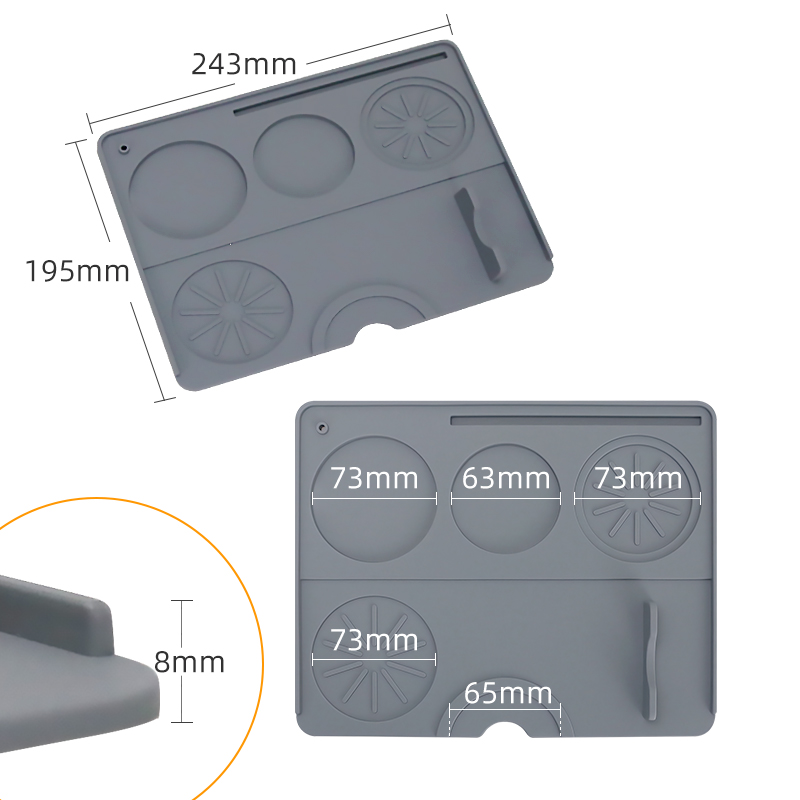 コーヒータンパーマットエスプレッソポルタフィルターステーショ - Kitchen Gadgets Ninja のレビューと価格
