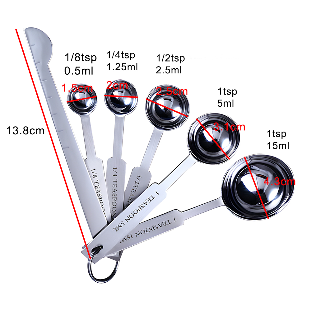 積み重ね可能な計量カップとスプーンセットベーキングツールステ - Kitchen Gadgets Ninja のレビューと価格