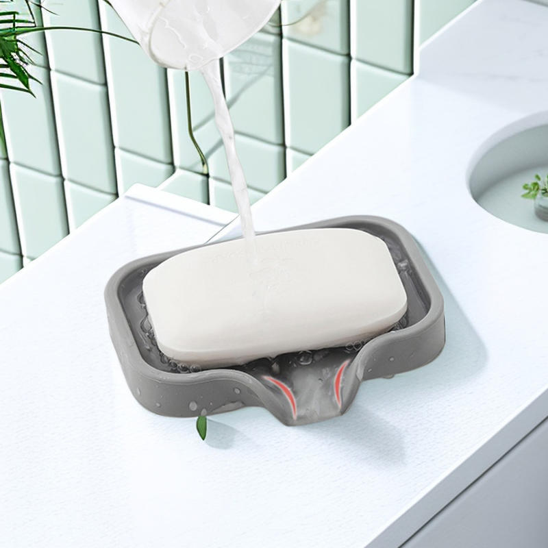 シンク用シリコントレイ（水切り付き）石鹸スポンジ収納ホルダー - Kitchen Gadgets Gifts のレビューと価格