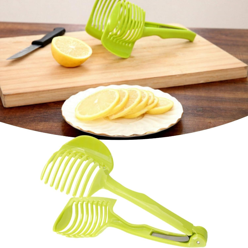 滑り止めトマトスライサーガイド、フルーツスライスホルダー、ハ - Kitchen Gadgets Guide のレビューと価格