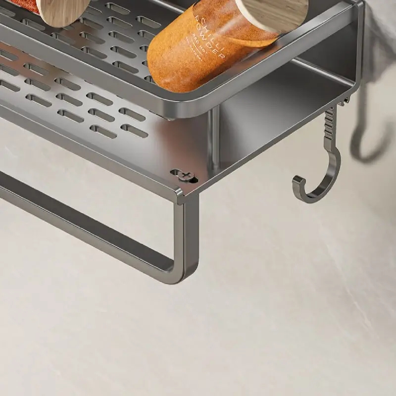 多機能キッチンラック、スパイス収納、壁掛け、キッチン用品、シ - Kitchen Gadgets Rack のレビューと価格